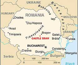 Romania Map